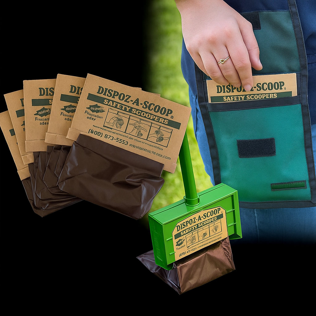 Dispoz-A-Scoop®, Safe-Set with extender handle & Bags