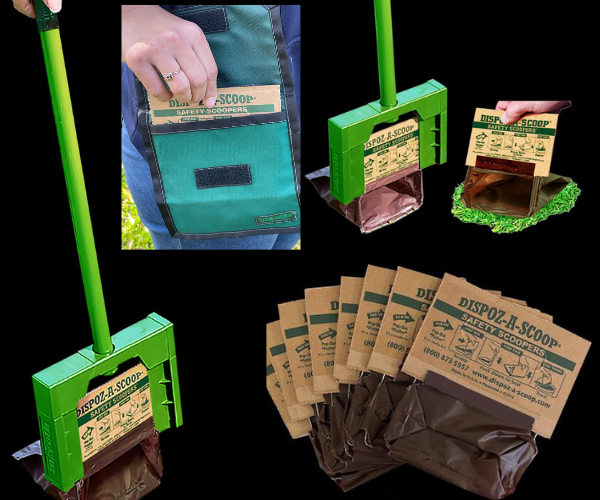 Dispoz-A-Scoop®, Safe-Set with extender handle & Bags
